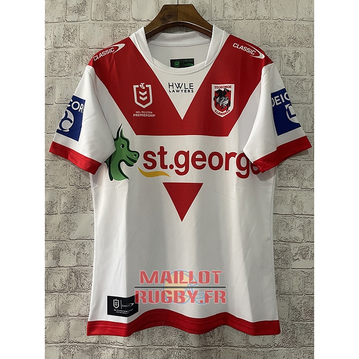 Maillot St. George Illawarra Dragons Rugby 2024 Domicile